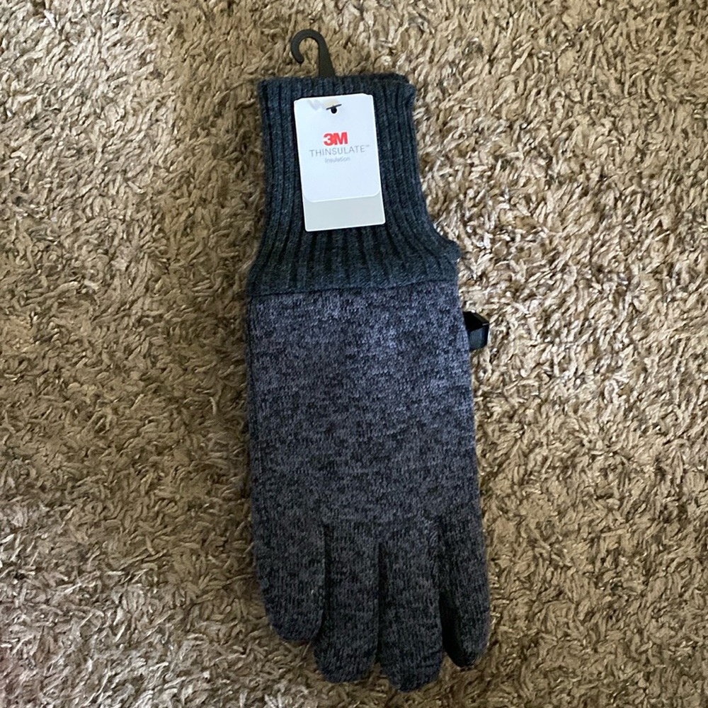 Mens 3M West Loop Knit Gloves